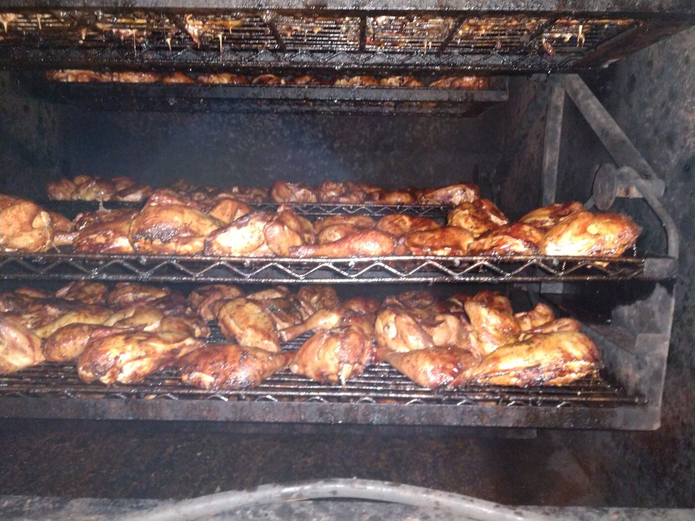 Chicken on the smoker