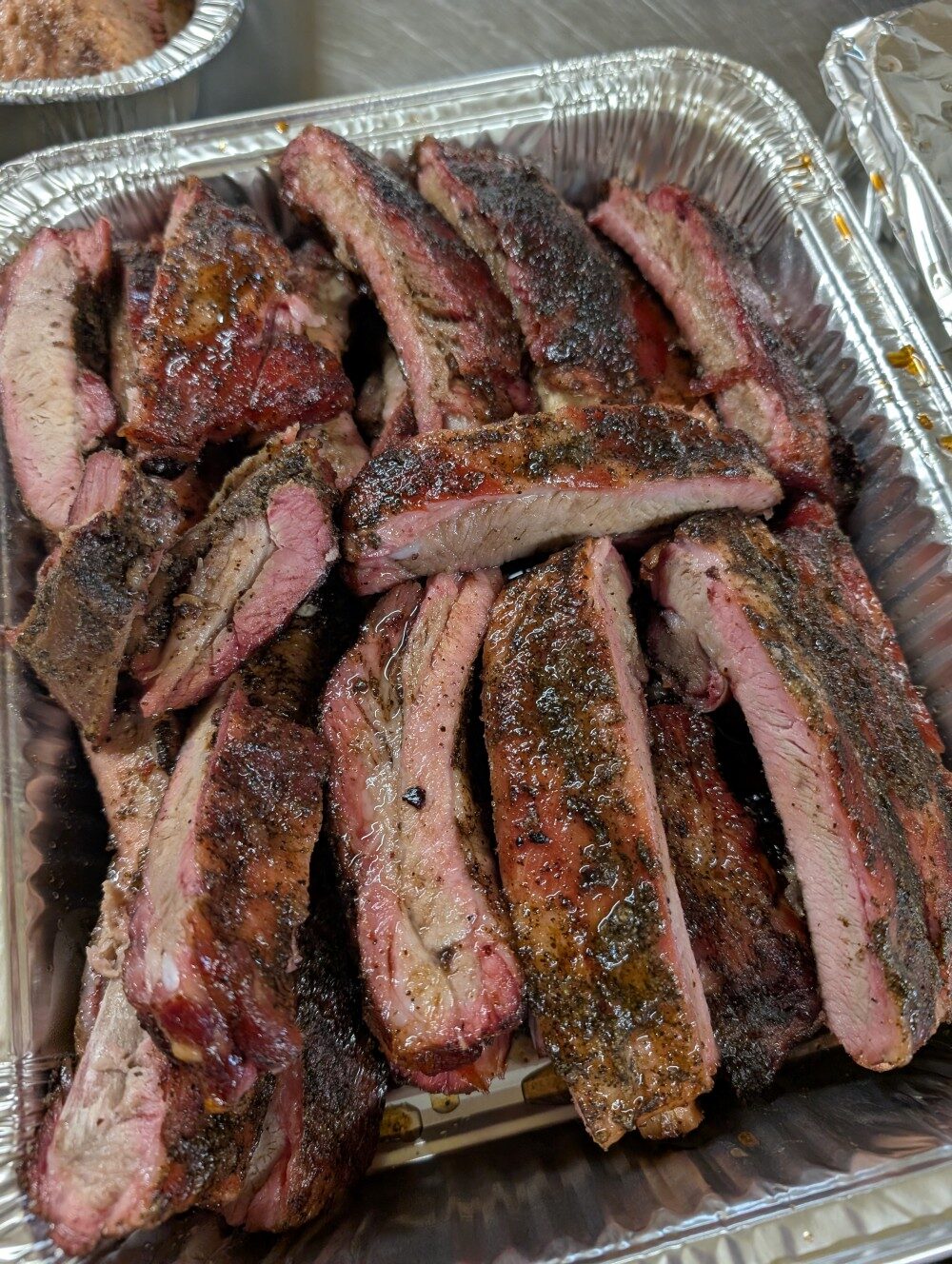 Smoked ribs